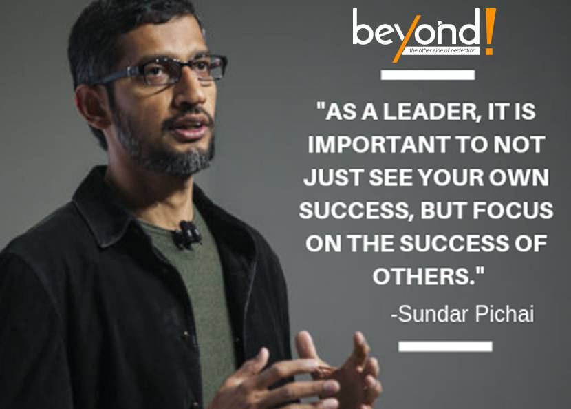 Top Sundar Pichai Quotes for Great Achievements - | Beyond Exclamation